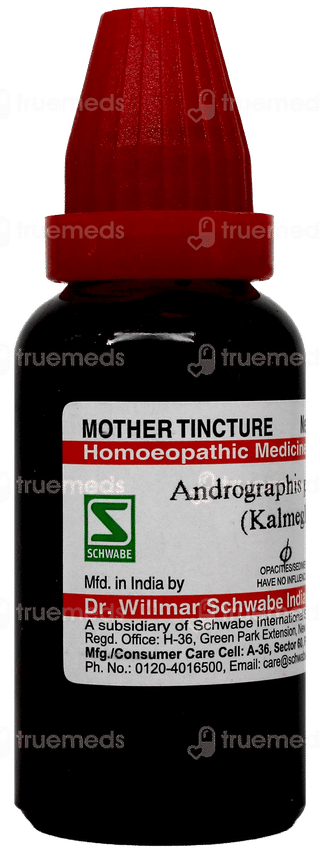 Dr Willmar Schwabe Andrographis Paniculata Q Mother Tincture 30ml